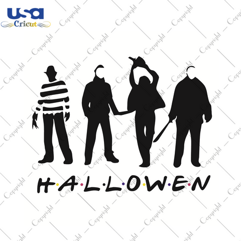 Halloween Horror Movie Gift Diy Crafts Svg Files For Cricut, Silhouette Sublimation Files