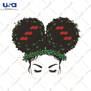 Black Girl Magic Gift, Christmas Funny Afro Girl Silhouette SVG Diy Crafts Svg Files For Cricut, Silhouette Sublimation Files