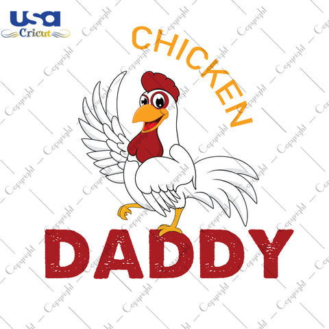 Chicken Daddy Svg, Father's Day Svg, Diy Crafts SVG Files For Cricut Instant Download File - USA Cricut