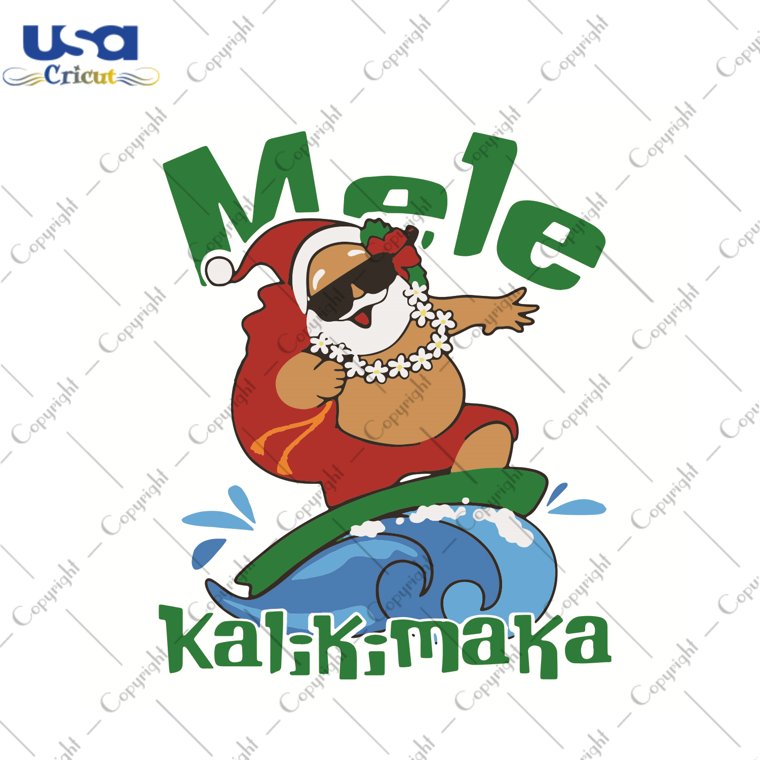 Mele Kalikimaka Sport Gift Diy Crafts Svg Files For Cricut, Silhouette Sublimation Files