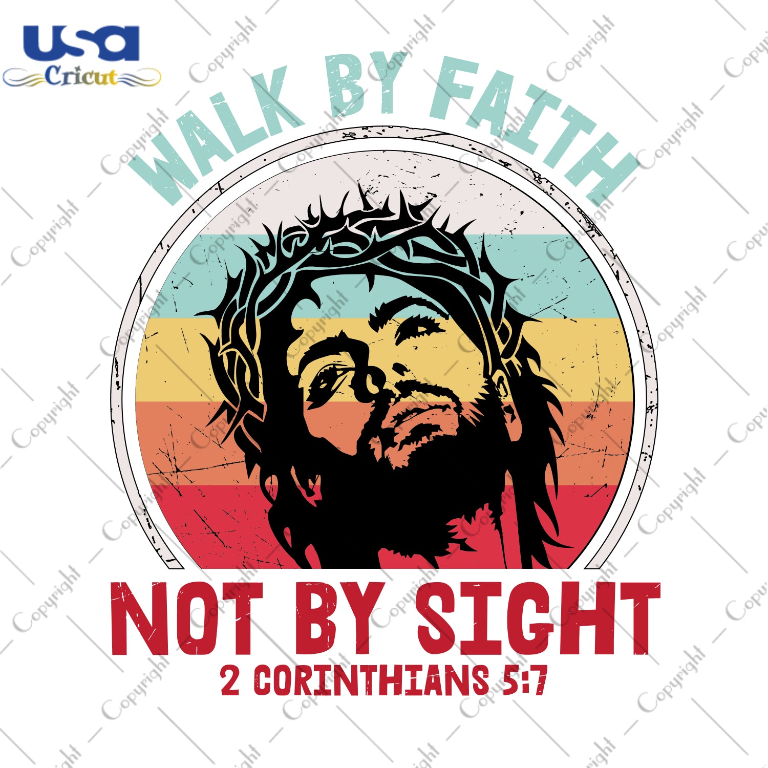 Walk By Faith Not By Sight Christmas Gifts, Shirt For Christmas Svg File Diy Crafts Svg Files For Cricut, Silhouette Sublimation Files - USA Cricut