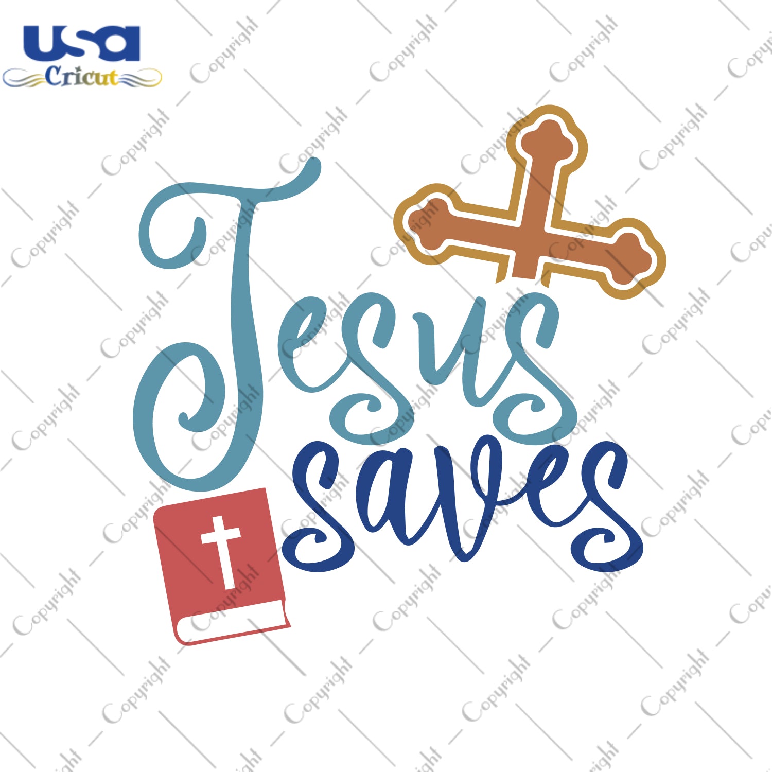 Jesus Saves Christmas Gifts, Shirt For Christmas Svg File Diy Crafts Svg Files For Cricut, Silhouette Sublimation Files - USA Cricut