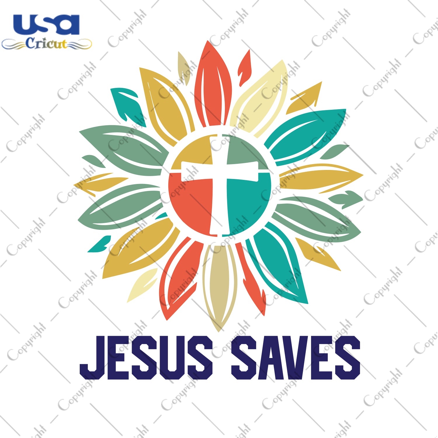 Jesus Saves Christmas Gifts, Shirt For Christmas Svg File Diy Crafts Svg Files For Cricut, Silhouette Sublimation Files - USA Cricut