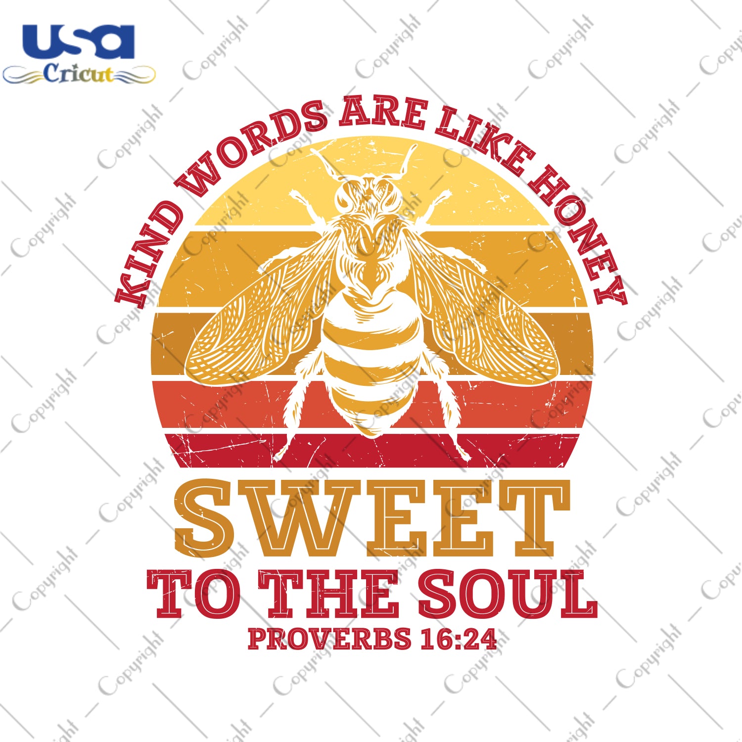 Kind Words Are Like Honey Sweet To The Soul Proverbs 16:24 Christmas Gifts, Shirt For Christmas Svg File Diy Crafts Svg Files For Cricut, Silhouette Sublimation Files - USA Cricut