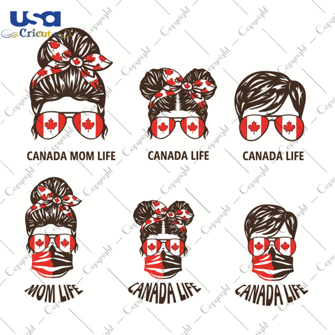 Canada Life Bundle, Trending Svg, Canadian Flag Day Svg, Canada Svg, Cricut & Silhouette Sublimation Instant Download File - USA Cricut