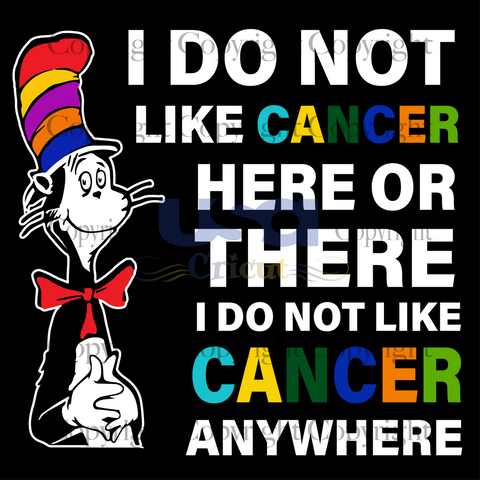 Cancer Dr. Seuss, Dr Seuss Svg, Breast Cancer, Cricut & Silhouette Sublimation Instant Download File - USA Cricut