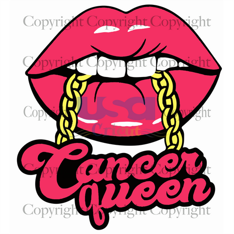 Cancer Queen Cancer Svg, Birthday Svg, SVG files for cricut instant download file - USA Cricut