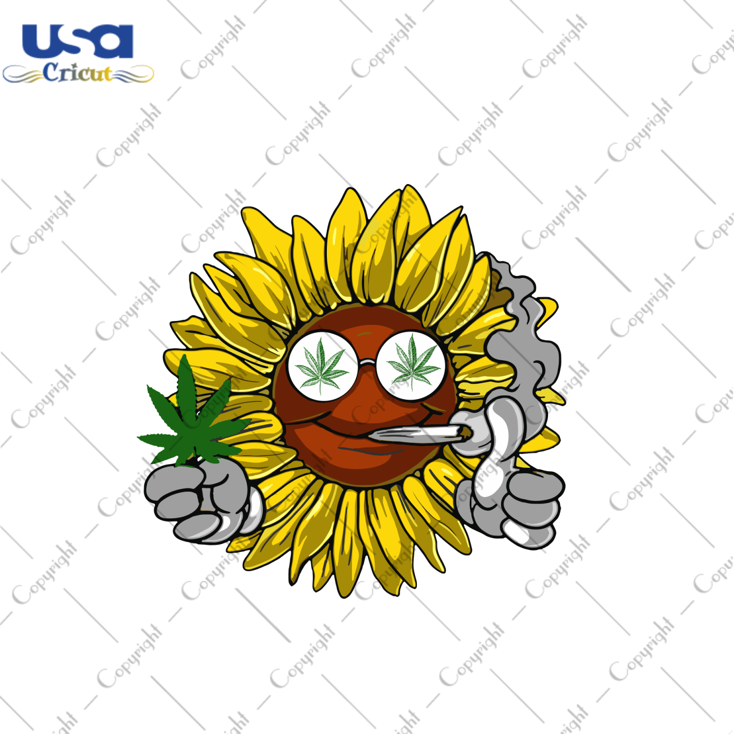 Cannabis Sunflower Svg, Trending Svg, Sunflower Svg, Cannabis Svg, Cannabis Weed Svg, Weed Svg, Marijuana Svg, Cannabis Lovers, Smoke Weed svg, High svg, Sunflower Face Svg, Smoke Sunflower, 