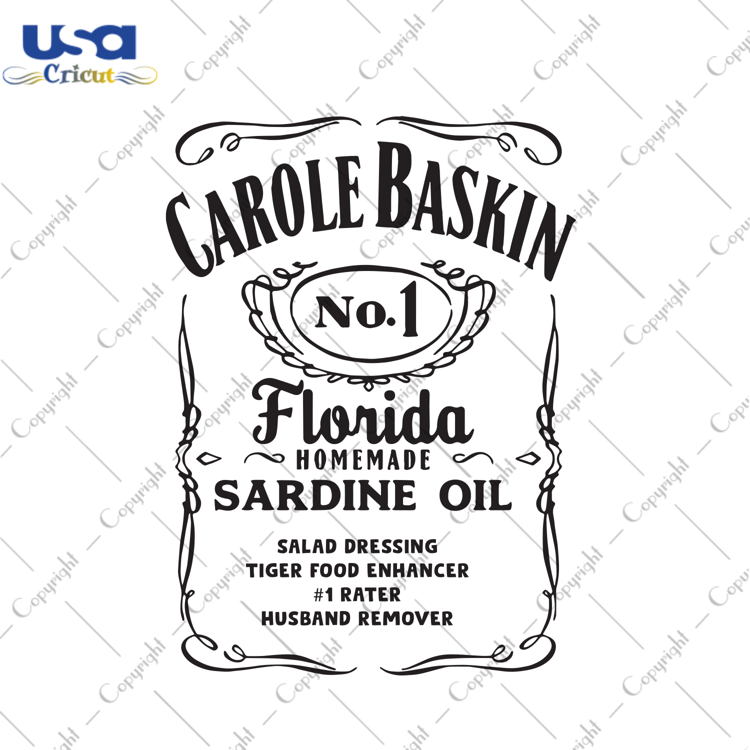 Carole Baskin Sardine Oil, Trending Svg, Carole Baskin Shirt, Baskin Shirt, Baskin Svg, Tiger Rescue, Florida Svg, Tiger King Svg, Baskin Lover, Baskin Gift, Gift For Family, Shirt For Family