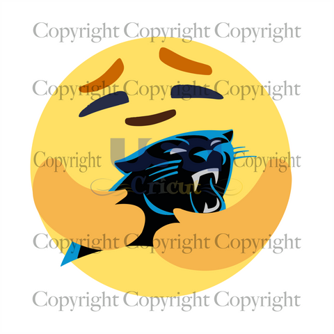 Carolina Panthers Emoji, Sport Svg, Carolina Panthers Svg, Diy Crafts SVG Files For Cricut, Silhouette Sublimation Files Shirt Design Ideas  Instant Download - USA Cricut