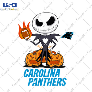 Carolina Panthers NFL, Halloween Svg, Halloween Svg, Happy Halloween, Halloween Gift, Halloween Shirt, Halloween Icon, Halloween Vector, Carolina Panthers Svg, Carolina Panthers Basketball Te