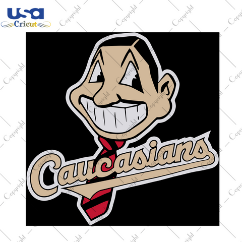 Caucasians, Cleveland Indians Logo, Trending Svg, Parody Chief Svg, Long Sleeve Svg, Black Lives Matter Svg, Baseball Svg, Short Sleeve Svg, Men Shirt Svg, Wahoo Mascot Icon, White Man Face H