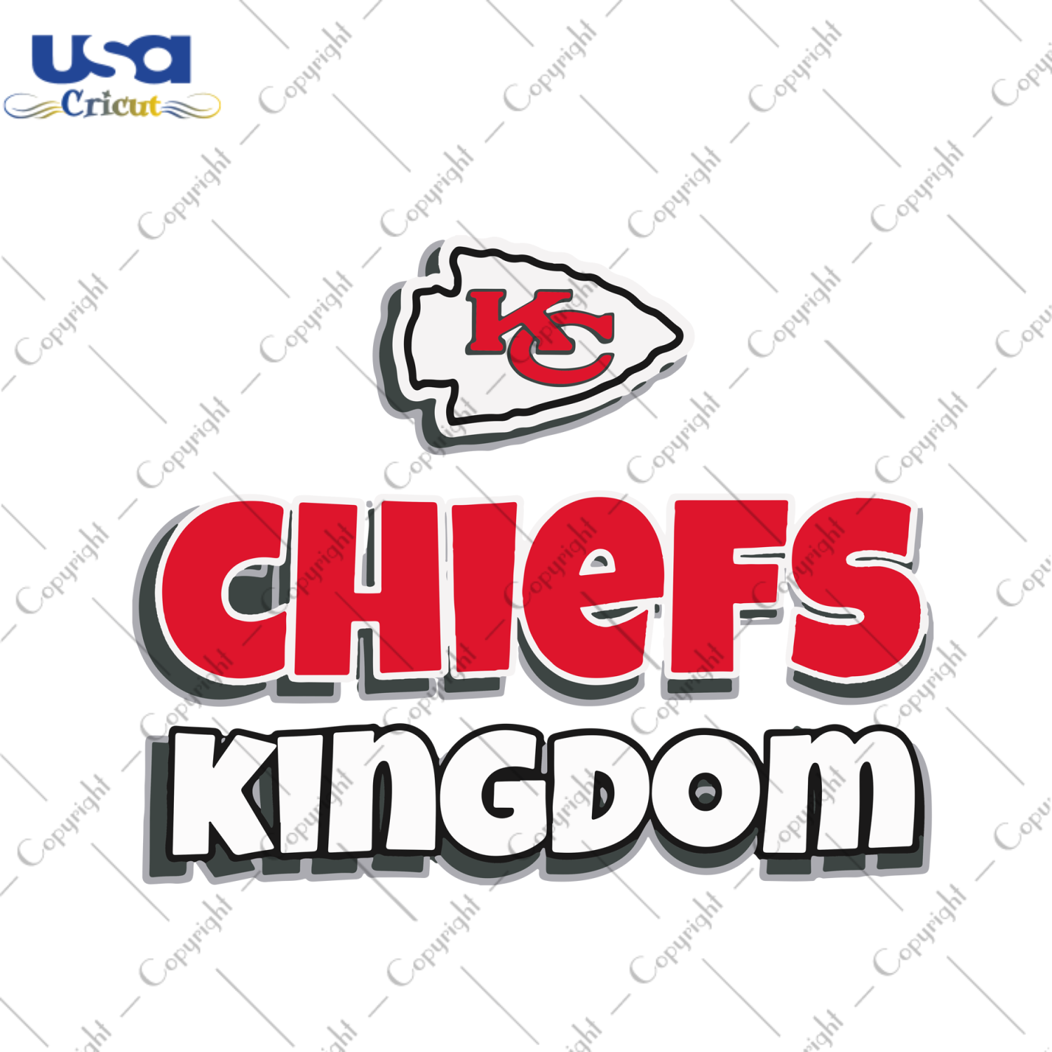 Chiefs Kingdom, Chiefs Svg, Kansas City Chiefs Football Shirt, Kansas City Chiefs Football, Kansas City Chiefs Shirt, Chiefs, Chiefs Logo, Chiefs Svg, NFL Team, Football Mom, Football Lover Gift, Football Mom Gift