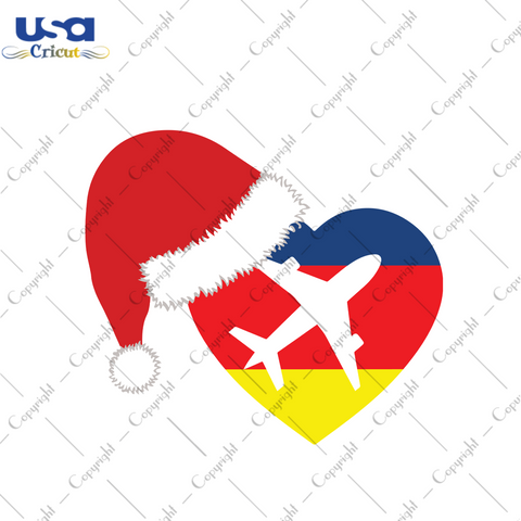 Christmas Airplane Svg, Christmas Svg, Airplane Svg, Santa Hat Svg, Flying Svg, Holiday Svg, Airplane Vector, Airplane Design, Airplane Clipart, Christmas Gifts, Merry Christmas, Christmas Ho