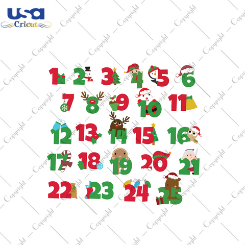 Christmas Numbers Bundle Svg, Christmas Svg, Numbers Svg, Christmas Numbers Svg, Numbers Bundle Svg, Christmas Gifts, Merry Christmas, Christmas Holiday, Christmas Party, Funny Christmas, Xma