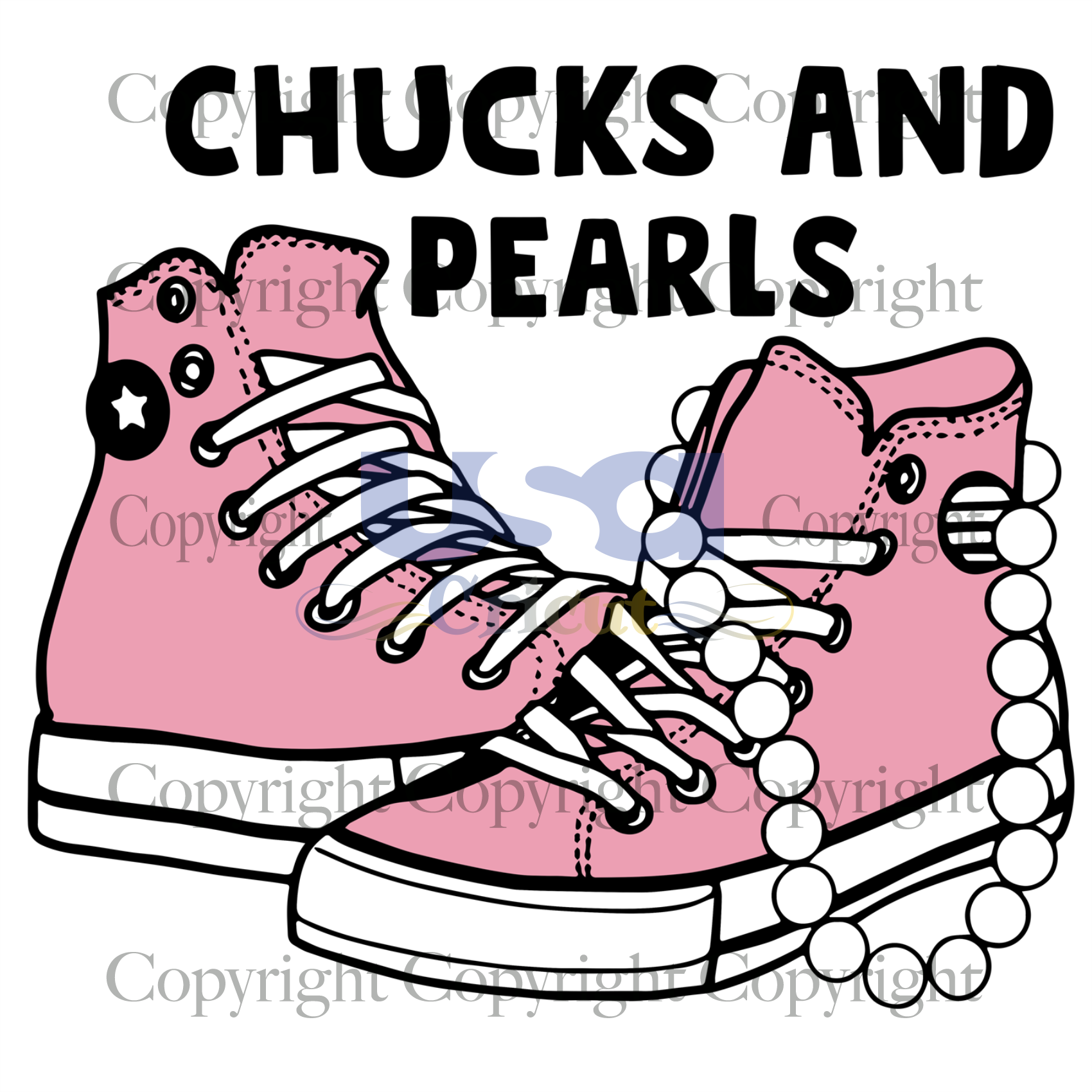 Chucks And Pearls vector, Trending Svg, Kamala Harris Svg, Madam Vice President, Converse logo svg, SVG Cricut & Silhouette Sublimation files Instant Download Version - USA Cricut