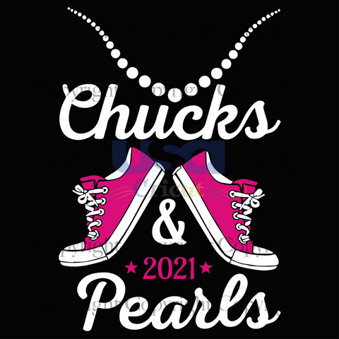 Chucks & Pearls SVG, Chucks and pearls 2021 svg file for Cricut silhouette, AKA sorority svg cut files, Diy Crafts SVG Files For Cricut Instant Download File - USA Cricut