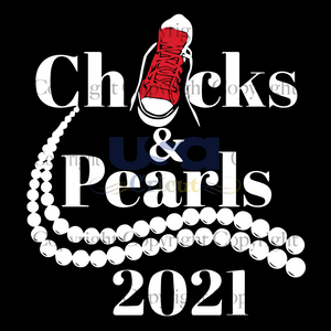 Chucks and pearls 2021 Red Converse svg,chucks and pearls svg, chucks and pearls svg for cricut, Converse girl, Aka svg, SVG Cricut & Silhouette Sublimation files Instant Download Version - U