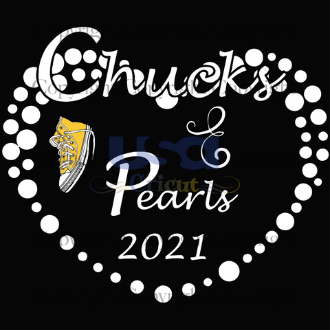 Chucks and pearls 2021 svg, Kappa Alpha Sorority, AKA svg, AKA shirt svg, Sorority Gift svg, Diy Crafts SVG Files For Cricut Instant Download File - USA Cricut