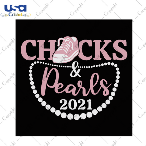 Chucks & pearls 2021 svg, Harris Gift Svg, Kamala Harris Chucks Madam Vice President, All Star SVG, Converse Svg, Converse Chucks Svg, Pink Converse Svg, Kappa Alpha Sorority, AKA svg, AKA shirt svg, Sorority Gift svg