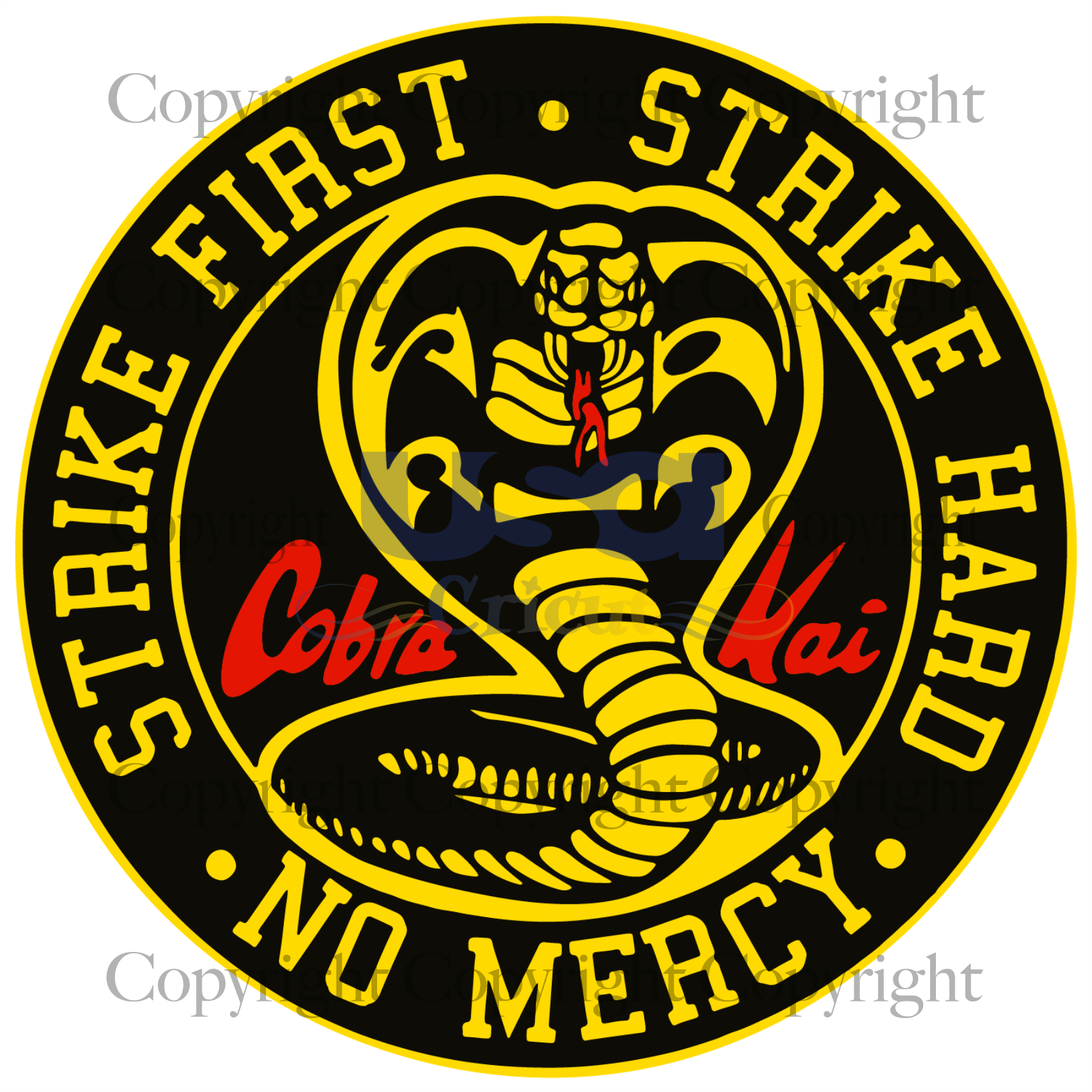 Cobra Kai Logo Svg, Trending Svg, America Tv Logo Vector, Diy Crafts SVG Files For Cricut, Silhouette Sublimation Files, Cameo Htv Prints, Shirt Design Ideas - USA Cricut