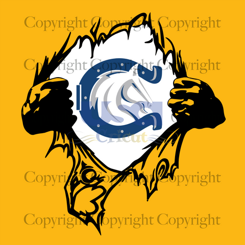 Colts Football In Yellow Logo, Sport Svg, Indianapolis Colts Svg, Colts Football, Football Svg, Printable Cricut & Silhouette Sublimation files Instant Download - USA Cricut