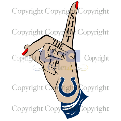 Colts Hater Shut Up Svg, Sport Svg, Colts Logo Svg, Colts NFL Svg, Colts Fan Gifts Svg, Printable Cricut & Silhouette Sublimation files Instant Download - USA Cricut