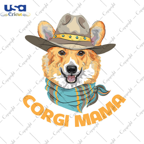 Corgi Mama Svg, Mother's Day Svg, Puppy Svg, Diy Crafts SVG Files For Cricut, Silhouette Sublimation Files Shirt Design Ideas  Instant Download - USA Cricut