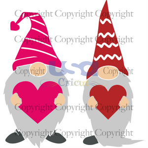 Couple Gnome With Heart Svg, Gnome Lover, Valentine Svg, Diy Crafts SVG Files For Cricut, Silhouette Sublimation Files Shirt Design Ideas  Instant Download - USA Cricut