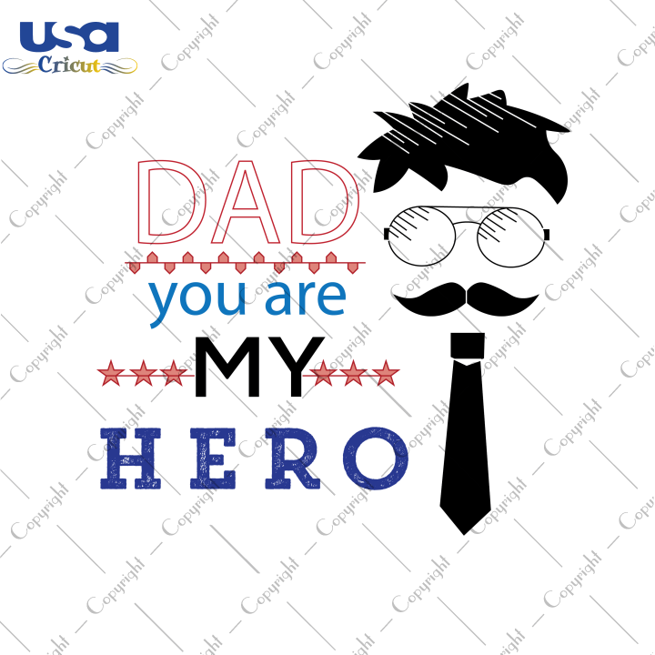 Dad Hero Svg, Father's Day Svg, Father's Heart, Diy Crafts SVG Files For Cricut, Silhouette Sublimation Files Shirt Design Ideas  Instant Download - USA Cricut