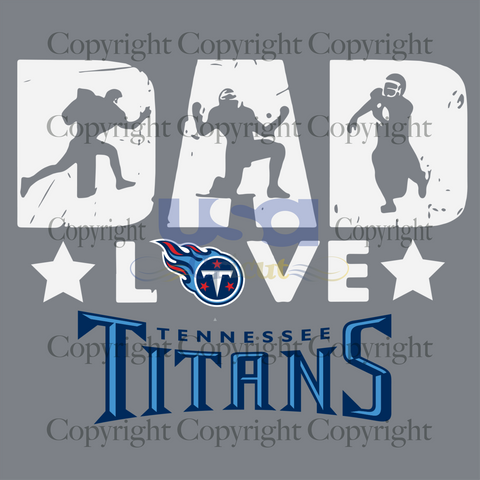 Dad Love Tennessee Titans Svg, Sport Svg, Father's Day, Tennessee Titans Svg, Diy Crafts SVG Files For Cricut, Silhouette Sublimation Files Shirt Design Ideas  Instant Download - USA Cricut