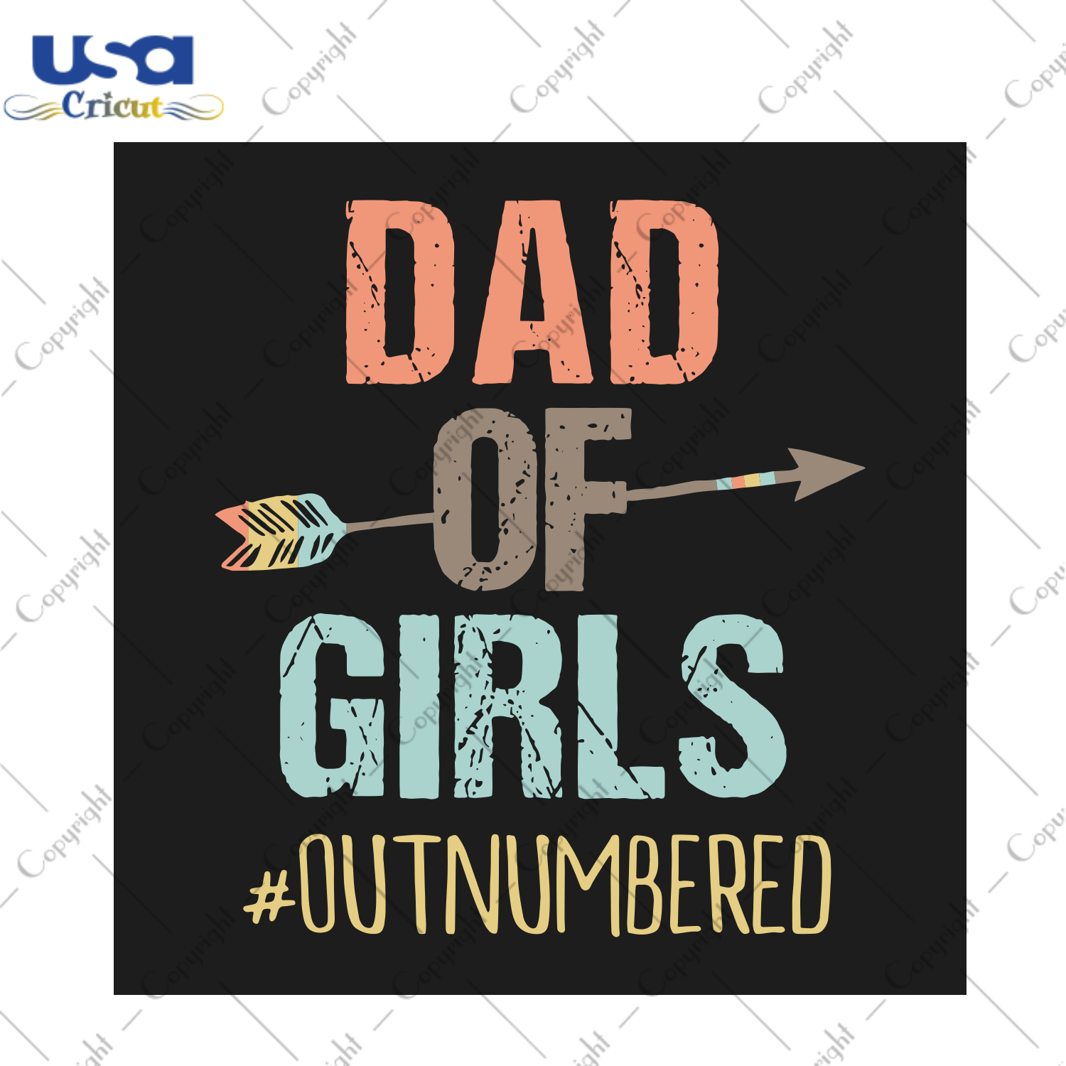 Dad of girls Trending Gift Diy Crafts Svg Files For Cricut, Silhouette Sublimation Files