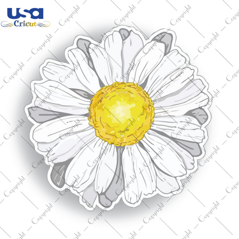 Daisy Svg, Trending Svg, Daisy Flower Svg, SVG Cricut & Silhouette Sublimation files Instant Download Version - USA Cricut