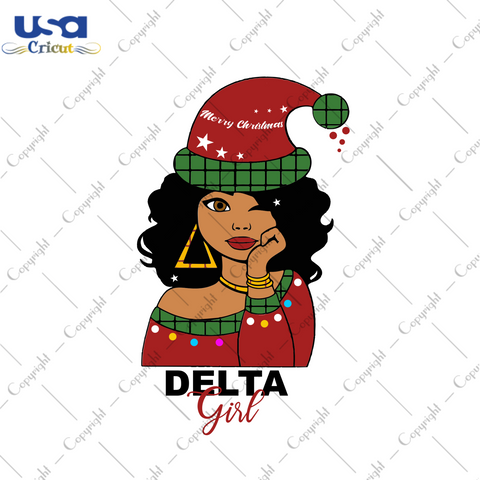 Delta Sigma Theta 1913 Svg, Delta Sigma Theta, Sorority Flag, Sorority Gifts, Sorority Sticker, Sorority Shirt, Women Gift, University Gift, Christmas Melanin, Christmas Afro, Christmas Black