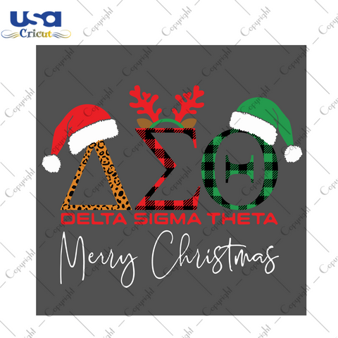 Delta Sigma Theta Merry Christmas Svg, Christmas Svg, Christmas Gift, Sorority Svg, Merry Christmas Soror, Soror Svg, Soror Christmas, Delta Svg, Sigma Sg, Theta Svg, DST Merry Christmas, DST