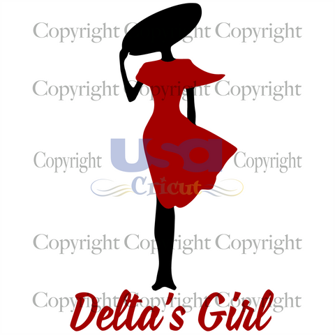 Delta girl shirt svg, Delta founder day,  Black girl svg, Diy Crafts SVG Files For Cricut Instant Download File - USA Cricut