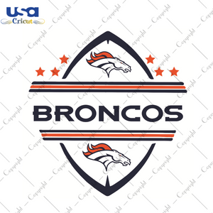 Denver Broncos Logo Sport Gift Diy Crafts Svg Files For Cricut, Silhouette Sublimation Files