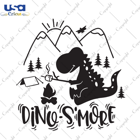 Dino Simore, Trending Svg, Dino Simore, Dinosaurus Svg, Cute Dinosaurus, Dinosaurus Camping, Camping Svg, Camping Lover, Camping Day, Camping Party, Campfire Svg, Dino Smores Svg, Digital Fil