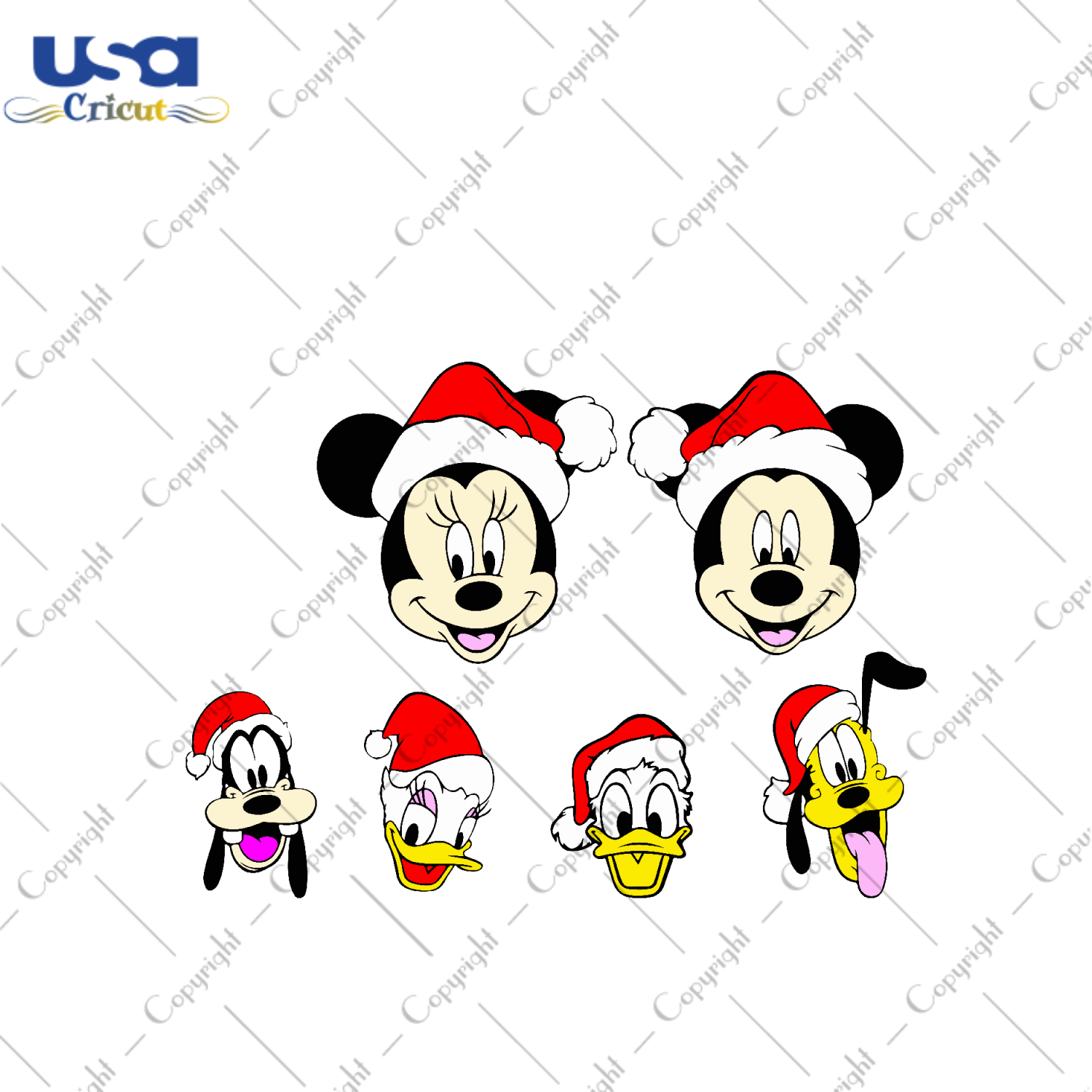 Disney Family Bundle, Christmas Svg, Christmas Disney, Mickey Svg, Mickey Mouse And Friends Bundle, Mickey Mouse Svg, Minnie Svg, Donald Duck Svg, Goofy Svg, Disneyland Svg, Happy Family Svg 