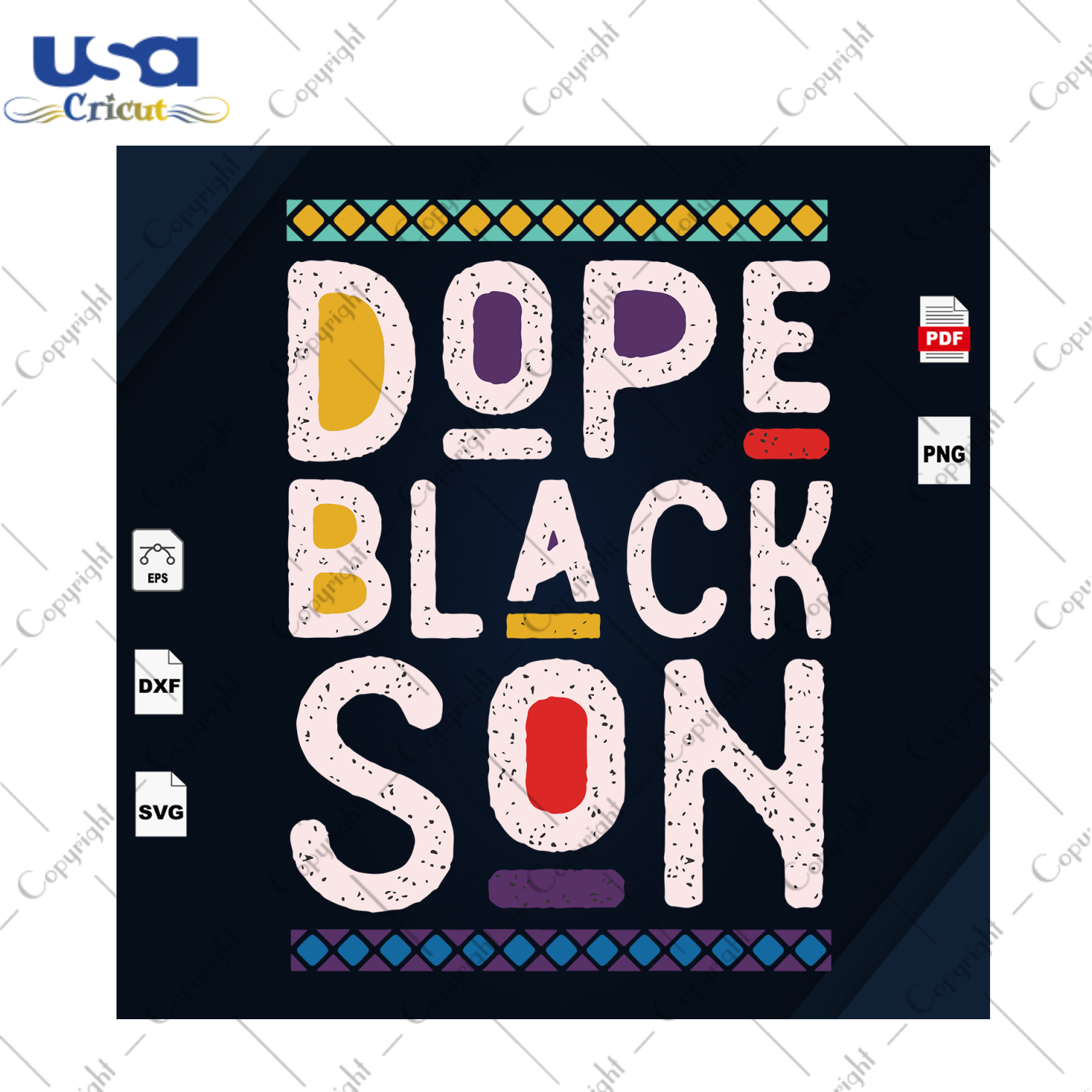 Dope Black Son Svg, Black King Svg, Son Gift Svg, Son Shirt Svg, Black Son, Big brother Svg, Gift For Son, Shirt For Son, Son Birthday, African American Family Gift - USA Cricut