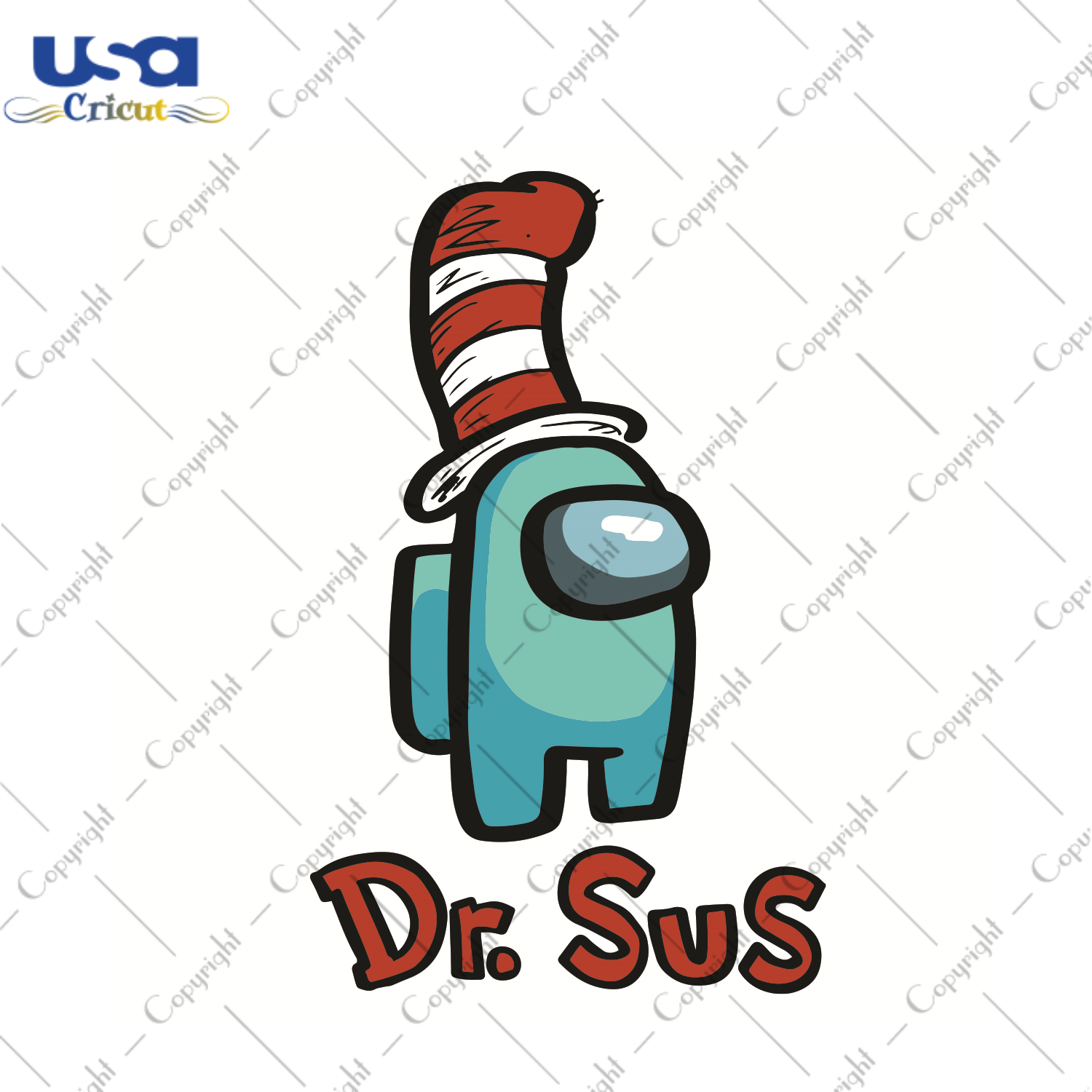 Dr Sus Dr Seuss Gift Diy Crafts Svg Files For Cricut, Silhouette Sublimation Files