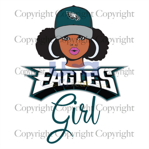 Eagles Svg, Black Girl Svg, Black Woman, Philadelphia Eagles Girl, Diy Crafts SVG Files For Cricut Instant Download File - USA Cricut