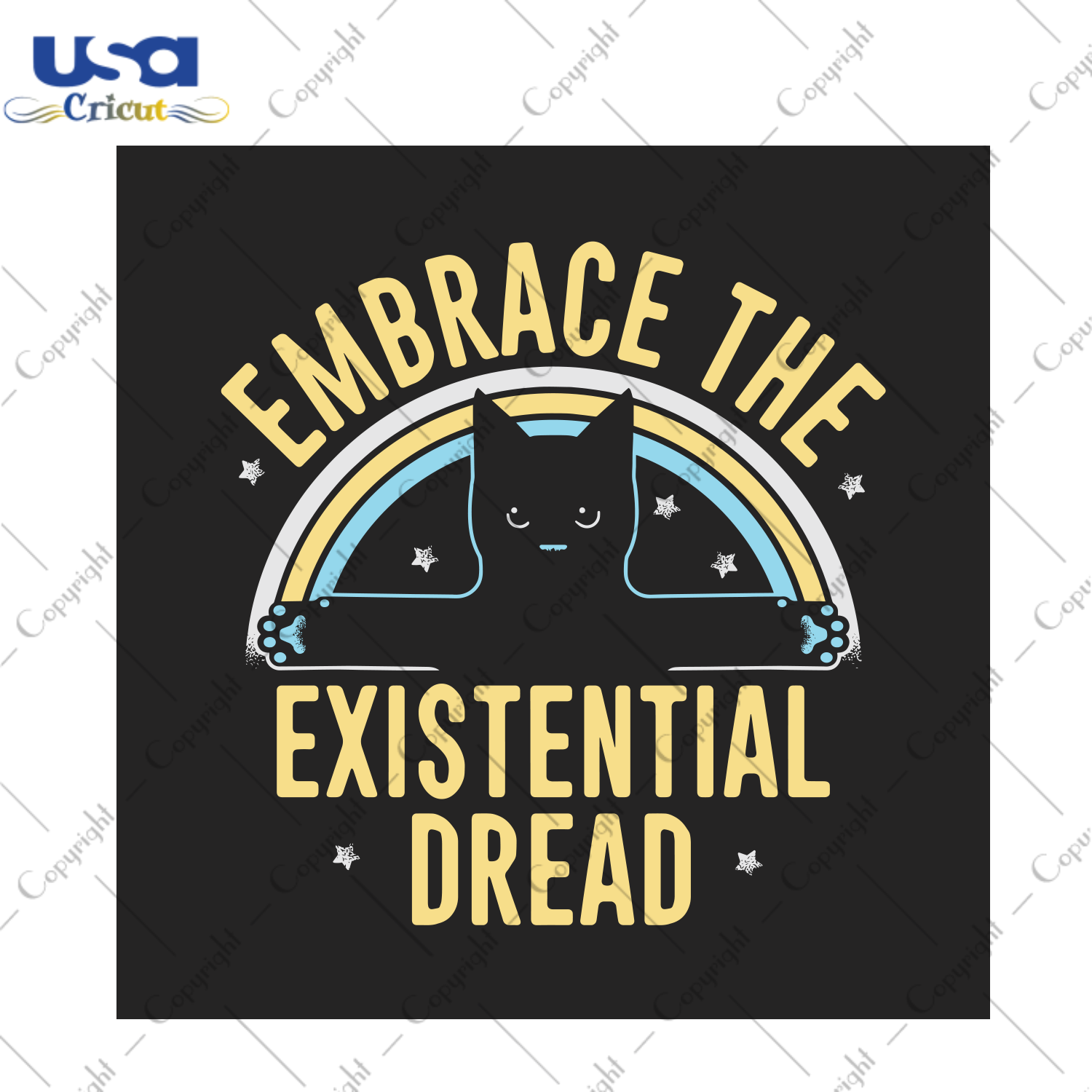 Embrace the existential dread Trending Gift Diy Crafts Svg Files For Cricut, Silhouette Sublimation Files