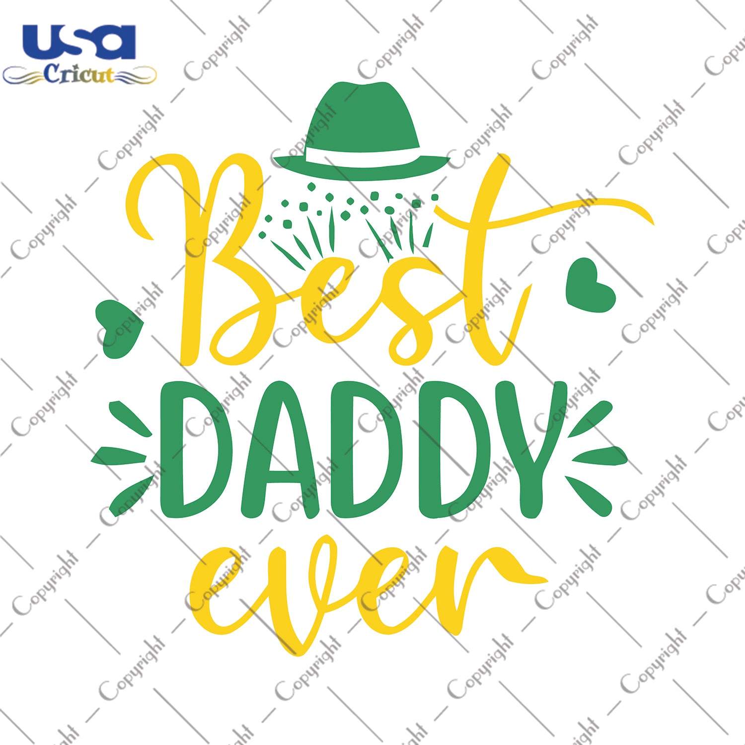 Best Daddy Ever Father's Day Daddy Gifts, Father's Day Shirt For Dad Svg File Diy Crafts Svg Files For Cricut, Silhouette Sublimation Files - USA Cricut