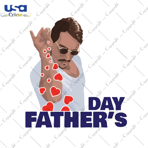 Father Svg, Father's Day Svg, Father's Heart, Diy Crafts SVG Files For Cricut, Silhouette Sublimation Files Shirt Design Ideas  Instant Download - USA Cricut