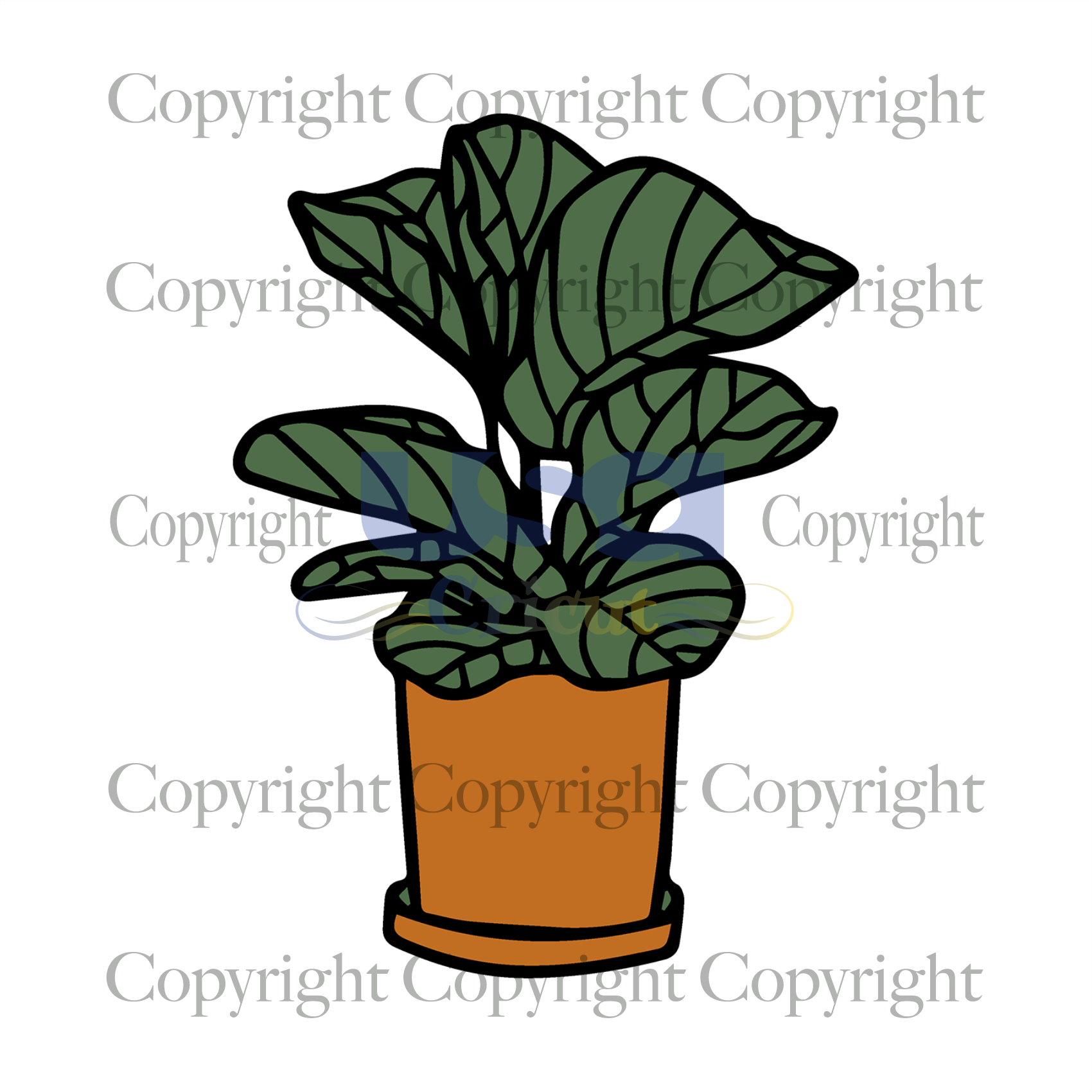 Fiddle Leaf Fig, Trending Svg, Plant Svg, Diy Crafts SVG Files For Cricut Instant Download File - USA Cricut