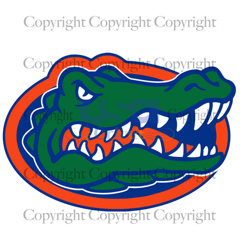 Fl Gator Head Svg, Sport Svg, Gators Logo Vector, Florida Gators Svg, Football Svg, Sport Lover Gift, SVG Cricut & Silhouette Sublimation files Instant Download Version - USA Cricut