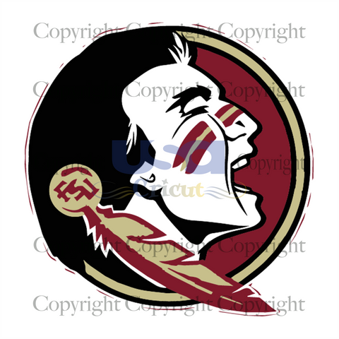 Florida State Seminoles Logo Svg, Seminoles Football Vector, Diy Crafts SVG Files For Cricut Instant Download File - USA Cricut