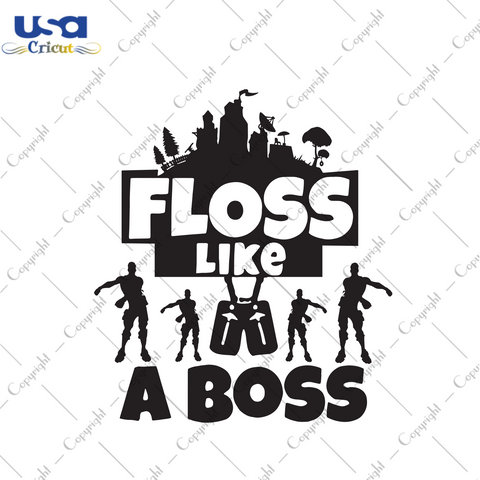 Floss Like A Boss Trending Gift Diy Crafts Svg Files For Cricut, Silhouette Sublimation Files