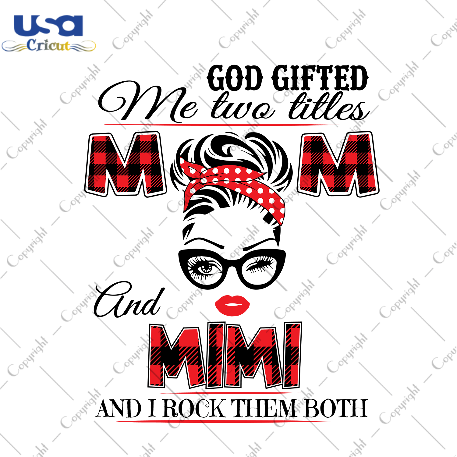 God Gifted Me Two Titles Mom And Mimi Trending Gift Diy Crafts Svg Files For Cricut, Silhouette Sublimation Files